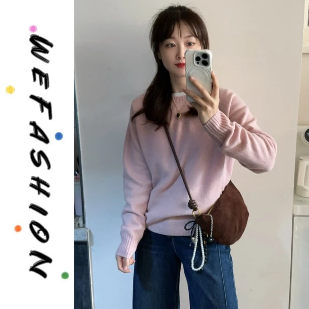 【WE】  100全羊毛无缝一体毛衣•（介意起球慎拍！！！)冷水手洗！！！