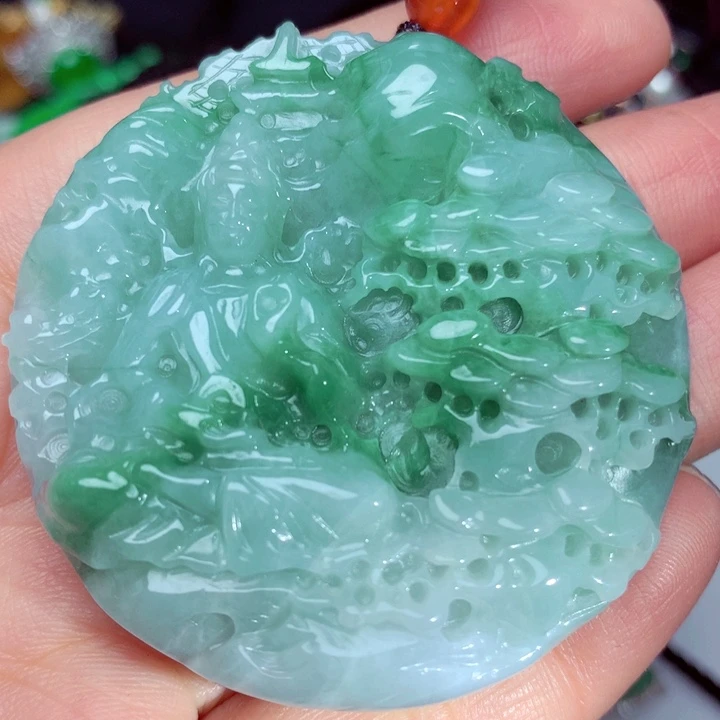 翡翠吊坠(不含链)未镶嵌