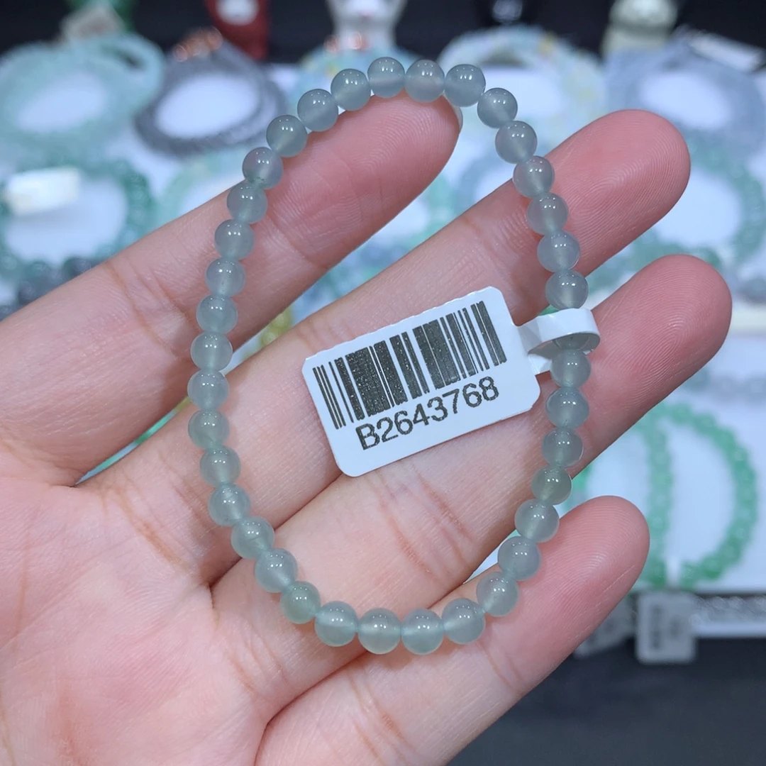 翡翠未镶嵌手串天然