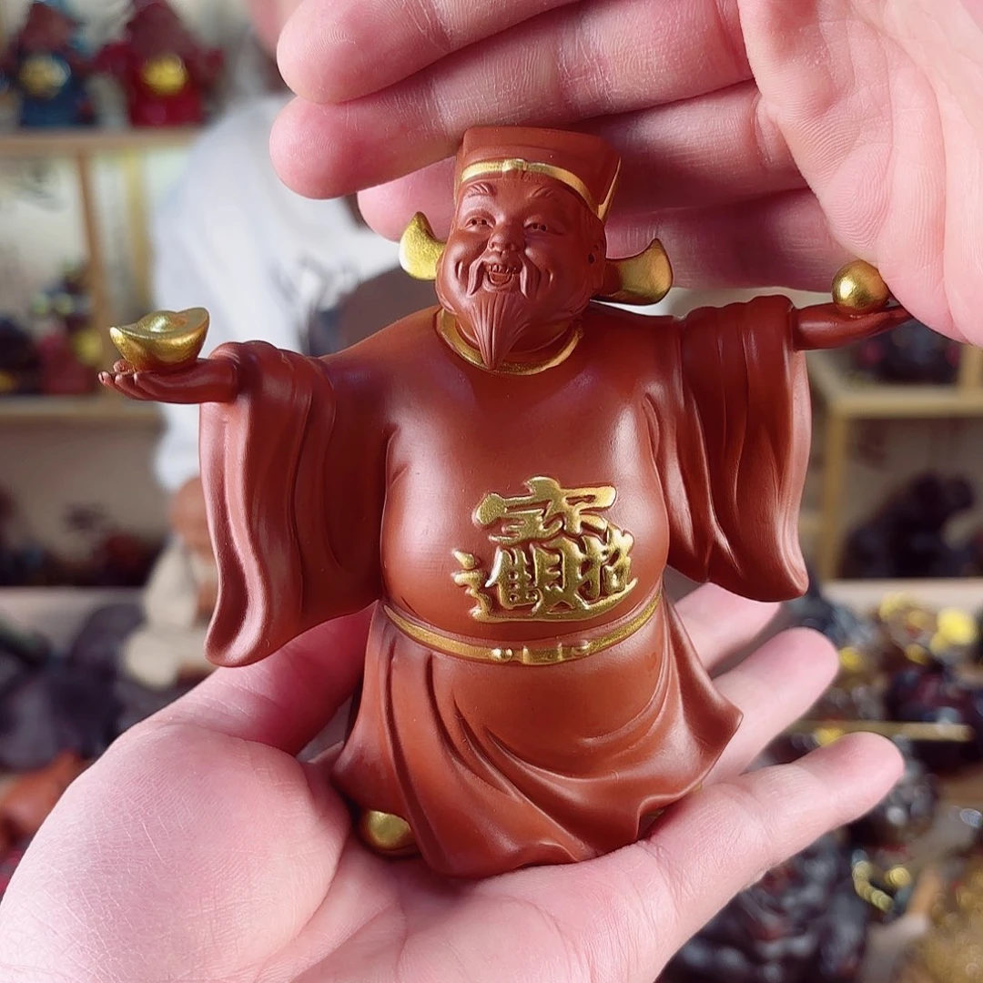 紫砂茶宠紫陶树脂茶宠摆件