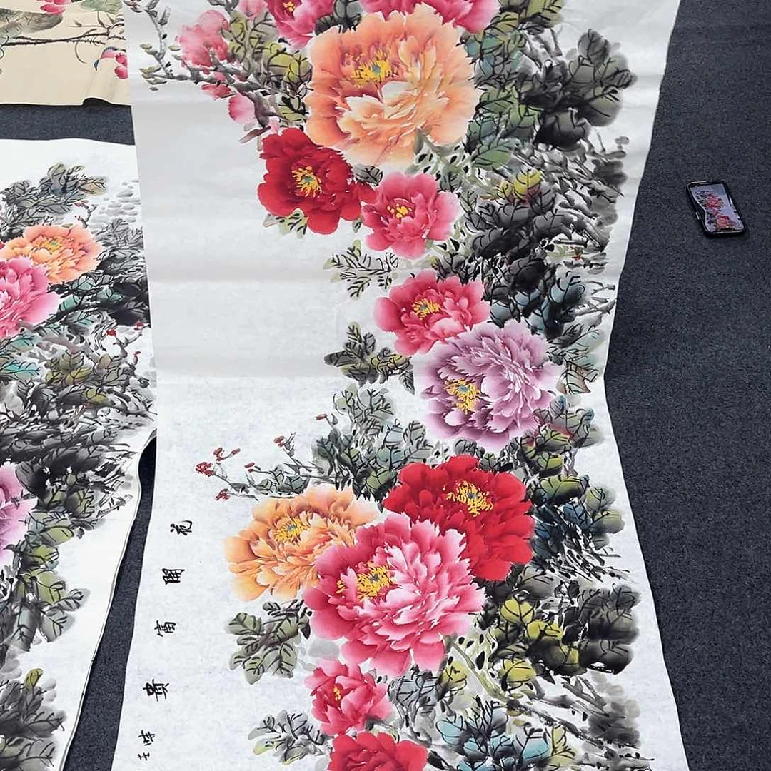 国画宣纸国画作品纯手绘