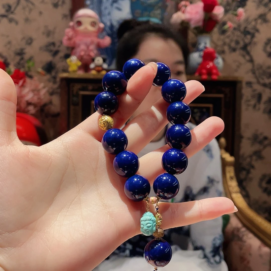 青金石手串未镶嵌