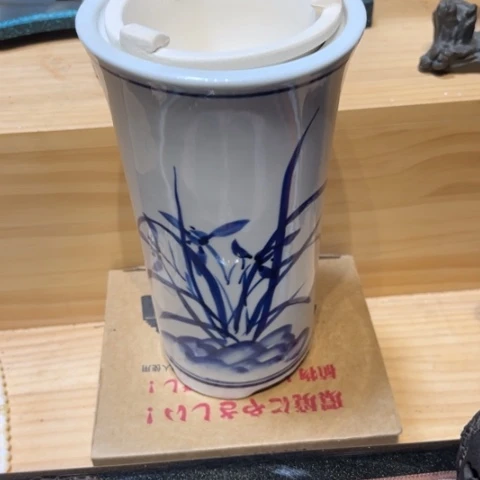 蜜安罐瓷香炉锡茶则