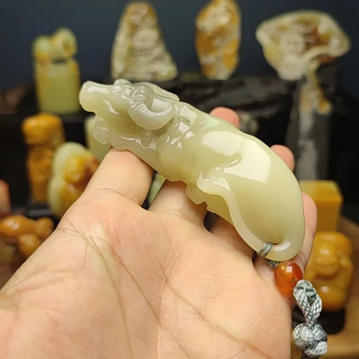 寿山石手把件手把件