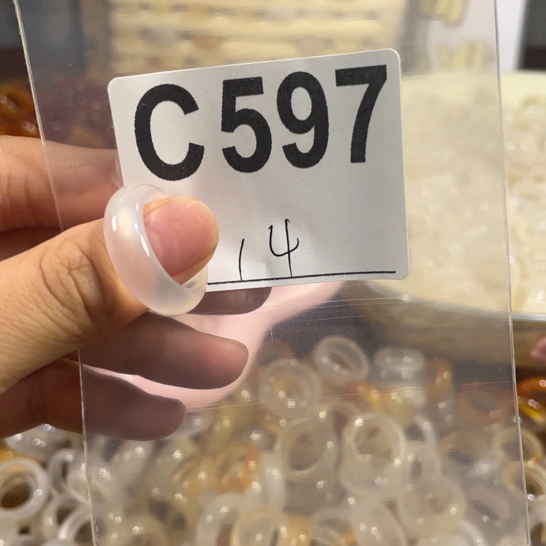 未镶嵌戒指玛瑙/玉髓597
