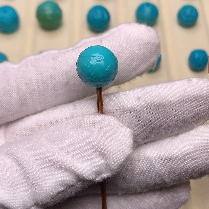 绿松石未镶嵌绿松石连连有鱼12