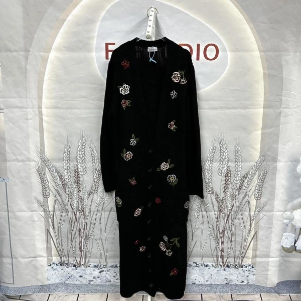 妃鱼/Red—Valentino/丝缎、羊毛、亮片/外套/95新/M8/26