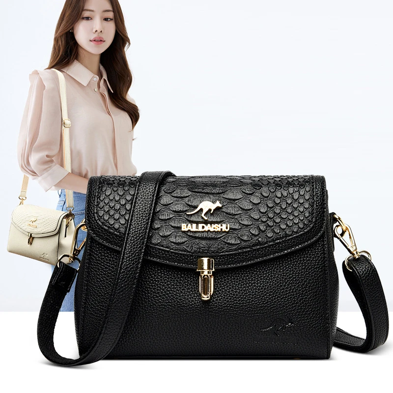 女包2025春夏新款中年女包韩版单肩斜挎包时尚中年妈妈小方包百搭