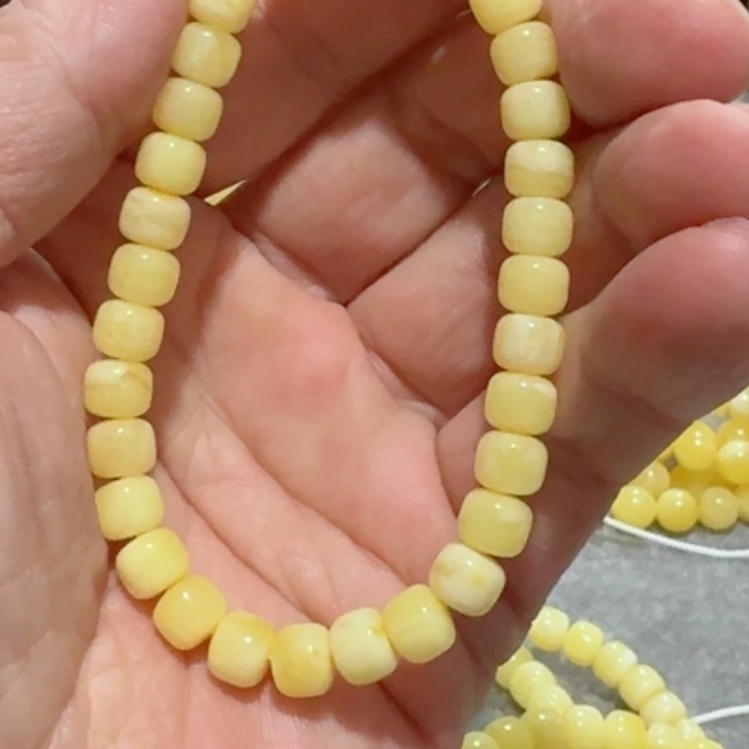 蜜蜡手串未镶嵌琥珀蜜蜡手串7mm