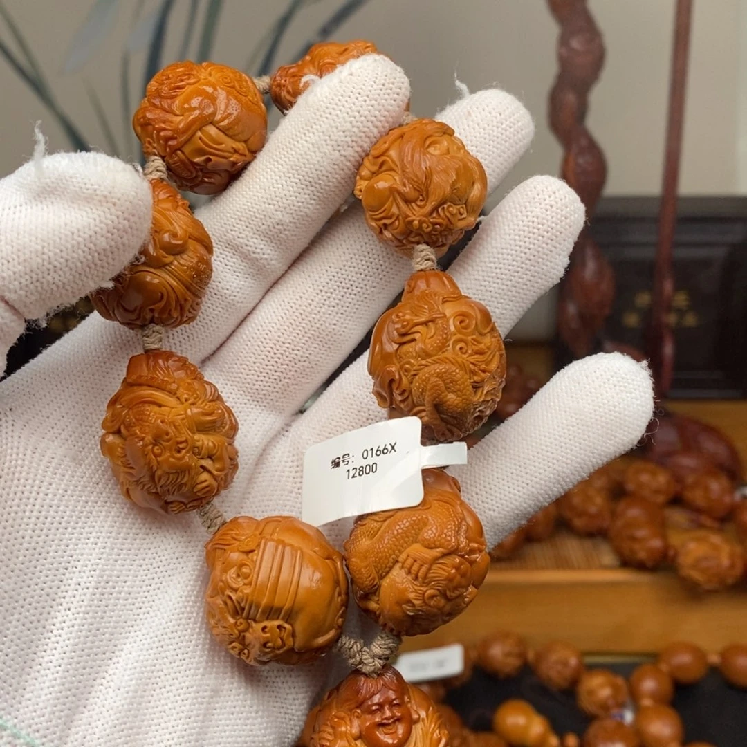 手串橄榄核许静健老师九路财神