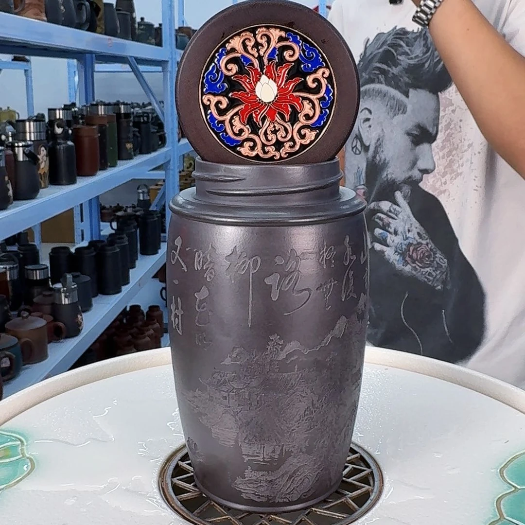 宜兴原矿紫砂杯子