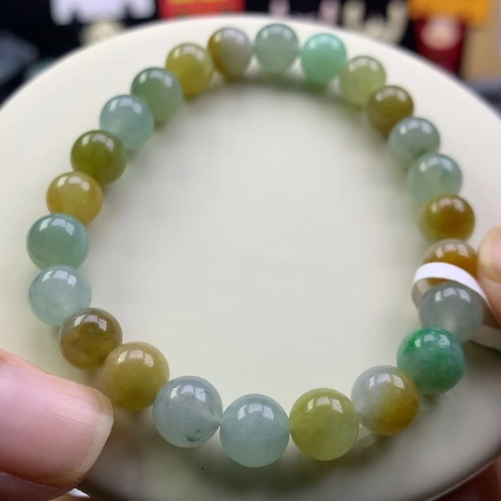 未镶嵌手链翡翠卡8
