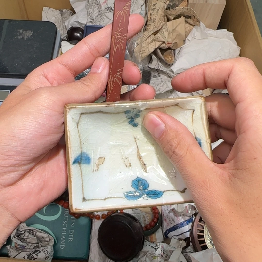 陶瓷孤品单件车里拍