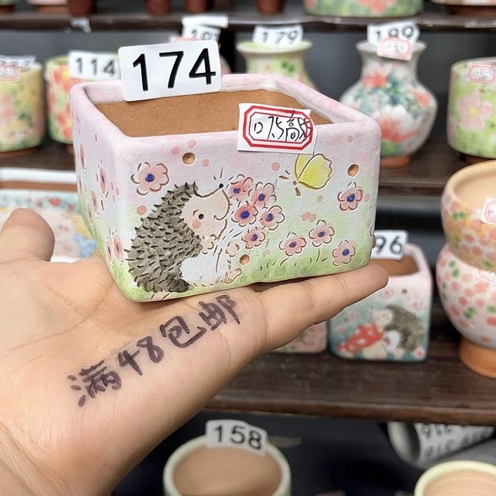手工制作多肉花盆