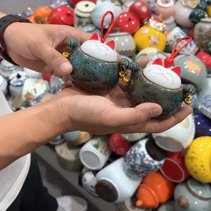 瑕疵福利品陶瓷茶叶罐
