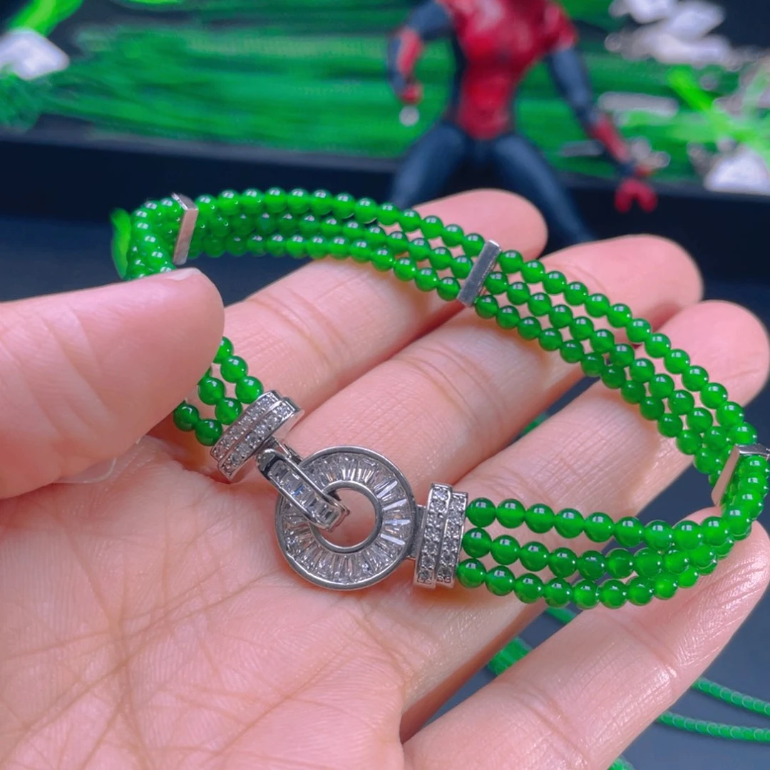 翡翠项链未镶嵌，1