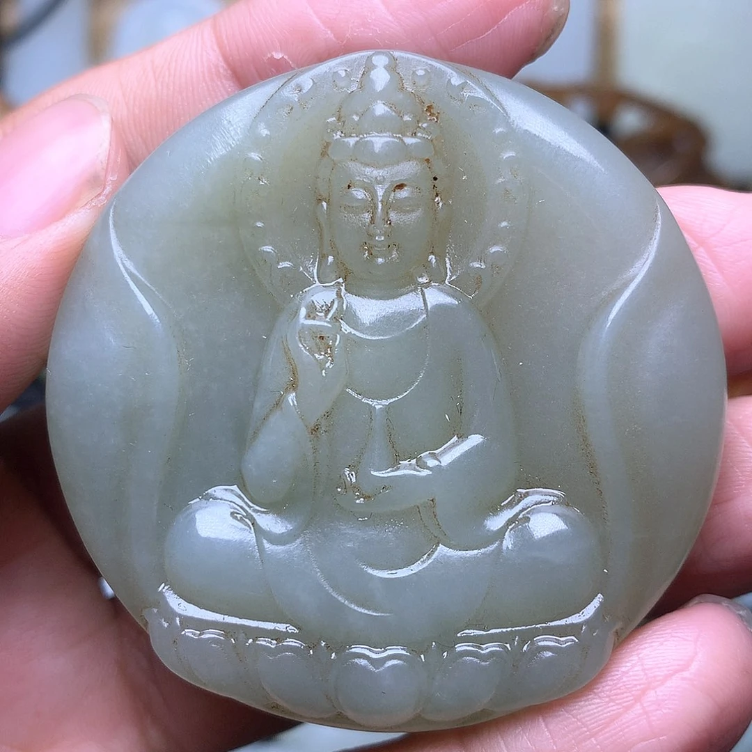 和田玉挂件未镶嵌