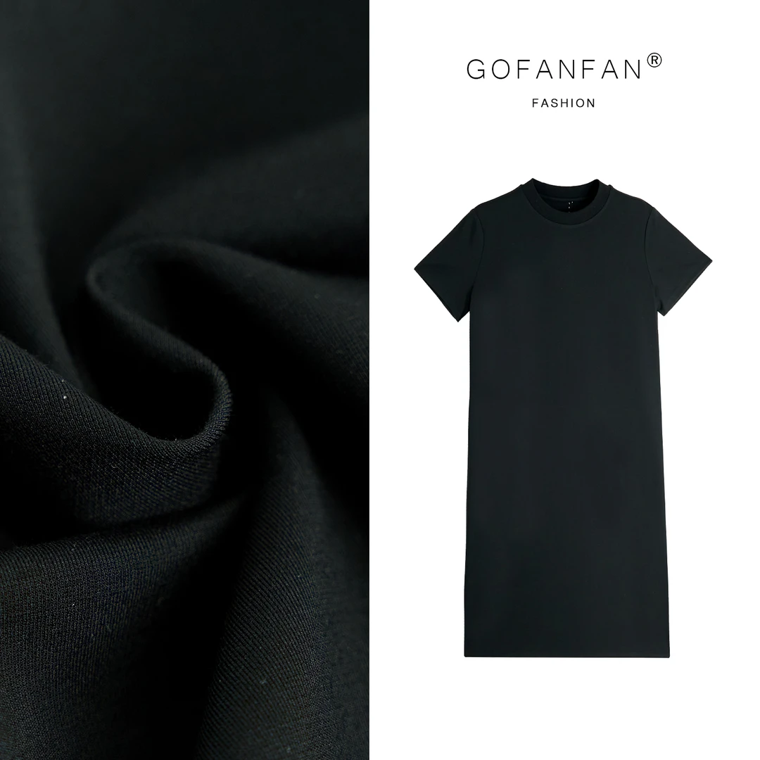 GFFSTUFIO【简致连衣裙】宽松米兰财阀千金连衣裙女时尚大码显瘦