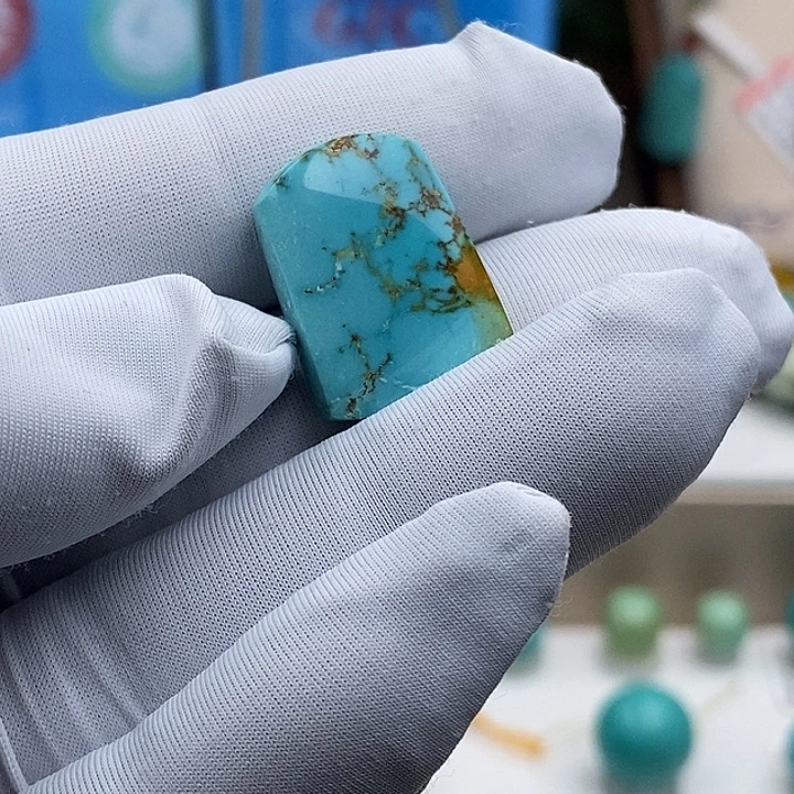 绿松石未镶嵌平安扣