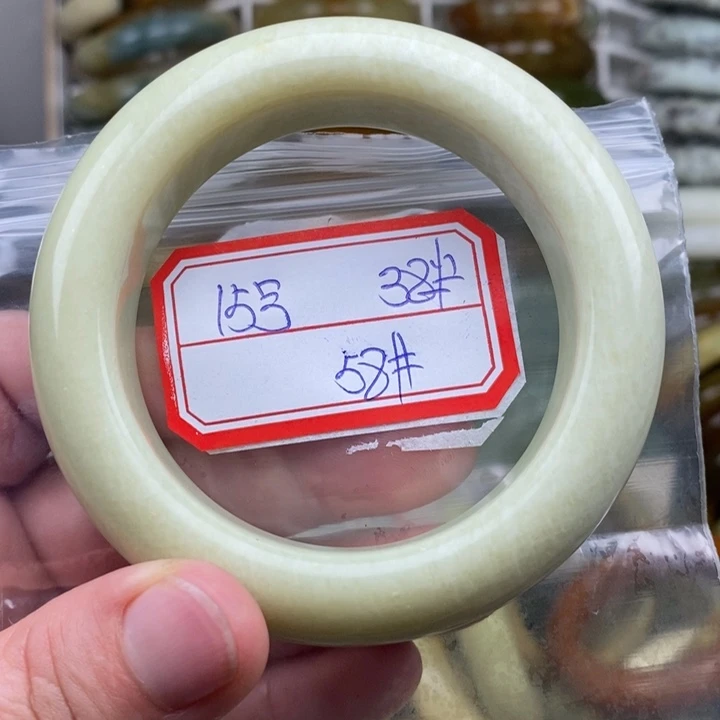 未镶嵌蛇纹石玉手绳