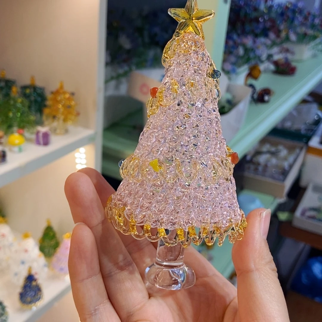 琉璃手工艺品粉金