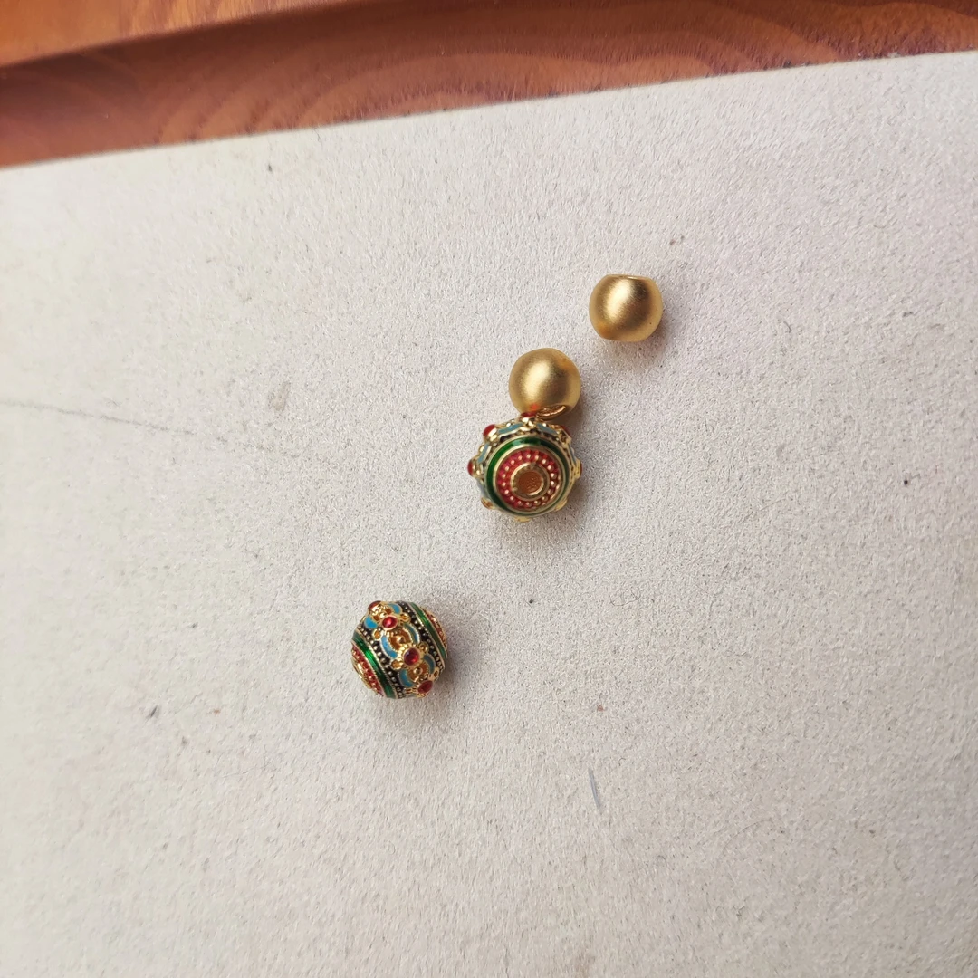 足金999 满堂彩桶珠精品配件