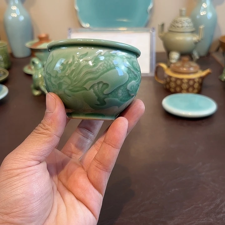 瓷片龙泉青瓷福利青瓷