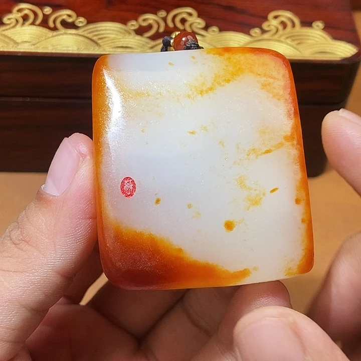 和田玉未镶嵌颈饰HX