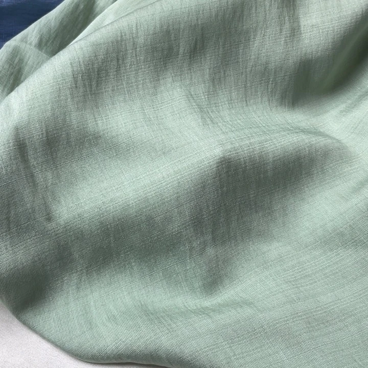 豆绿棉麻1米。
