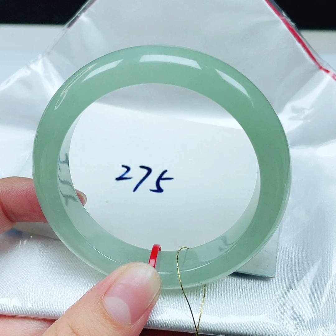 翡翠未镶嵌手镯正圈50.8