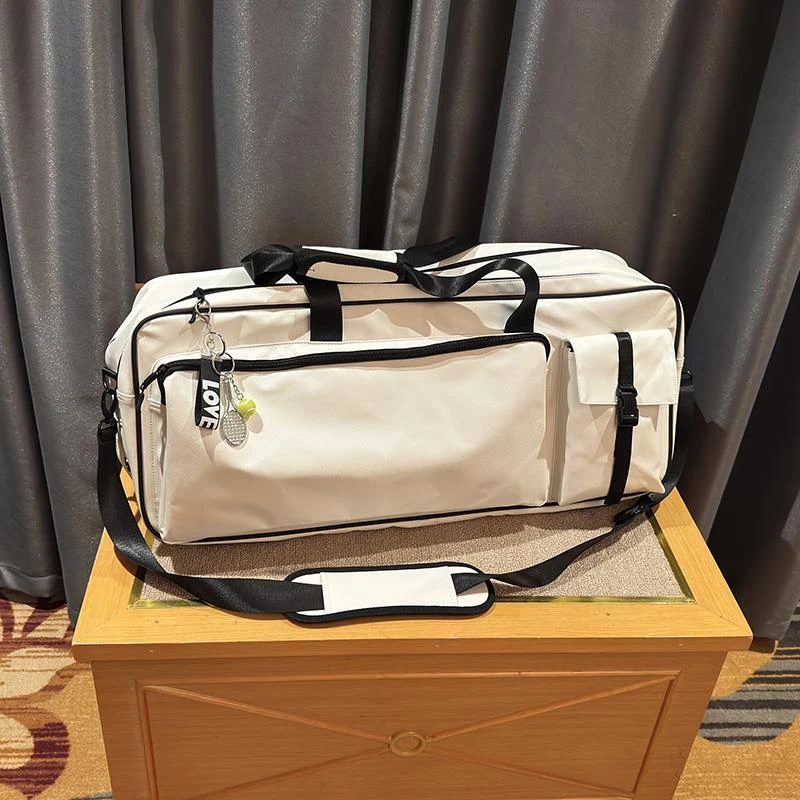 高颜值大容量收纳运动羽毛球包女手提单肩斜挎羽毛球拍包男网球包