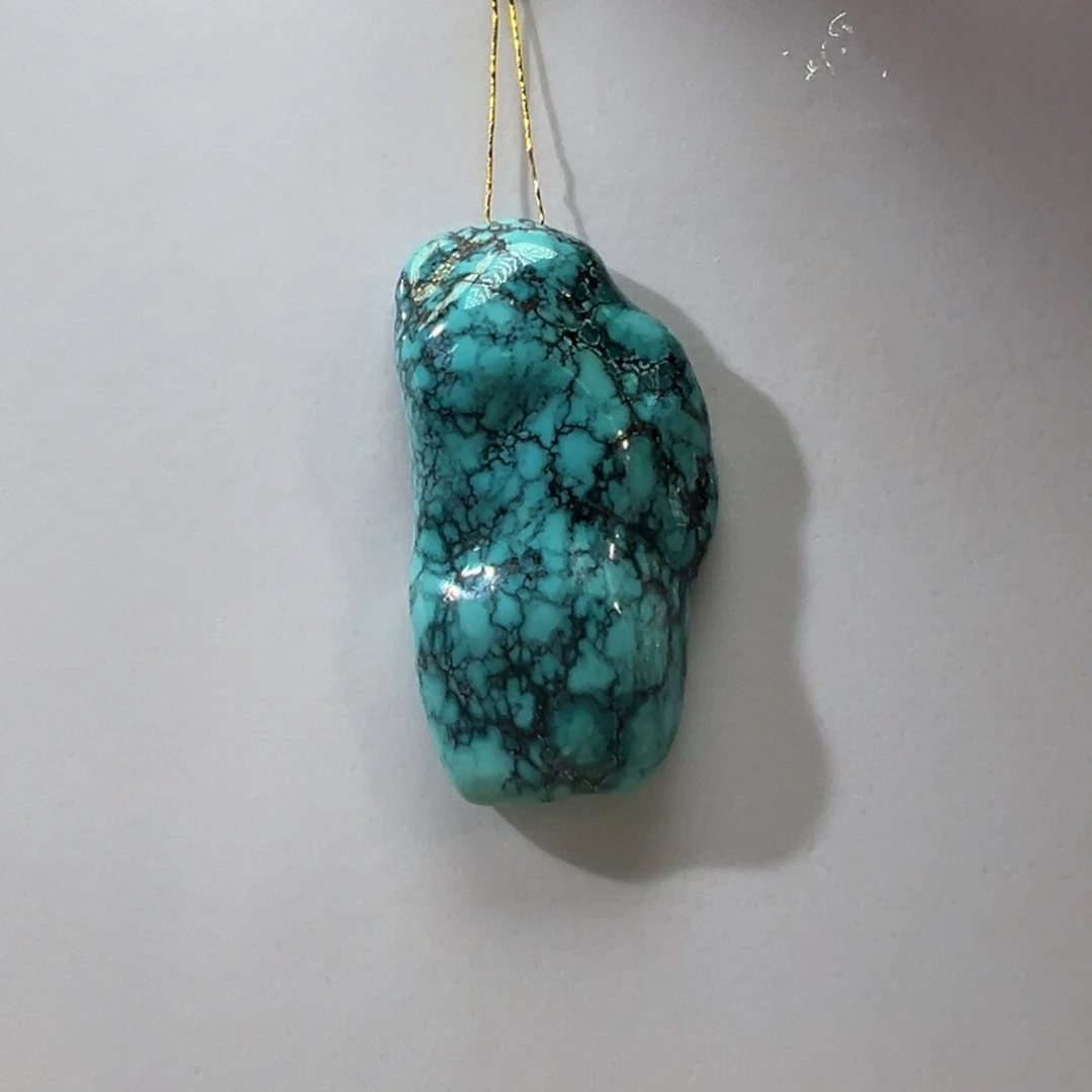 绿松石未镶嵌挂件