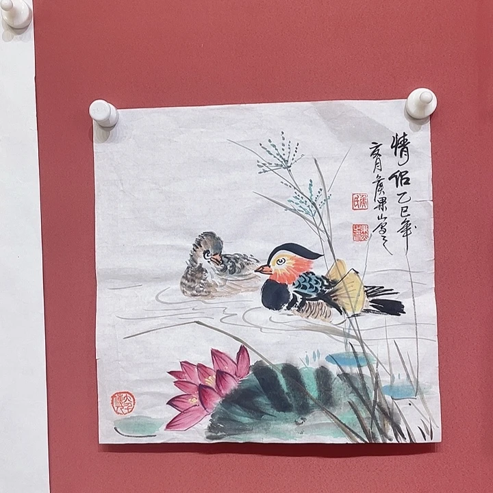 国画侯老师手绘作品