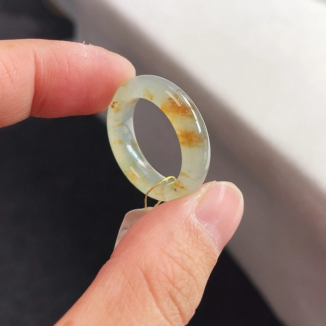 翡翠未镶嵌戒指14-15号