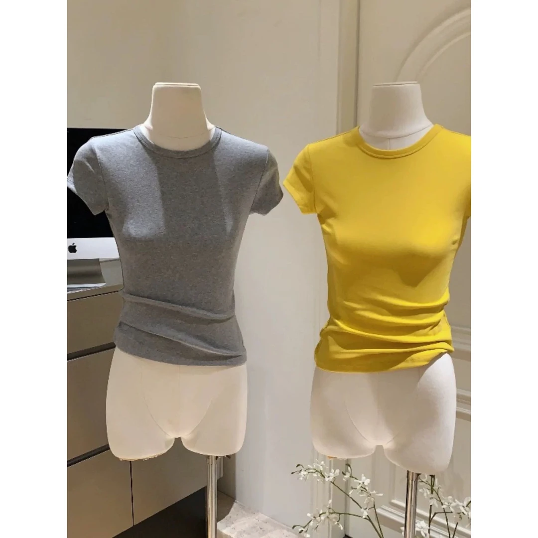 【宝儿姐优选】基础必入款～正肩短袖t恤