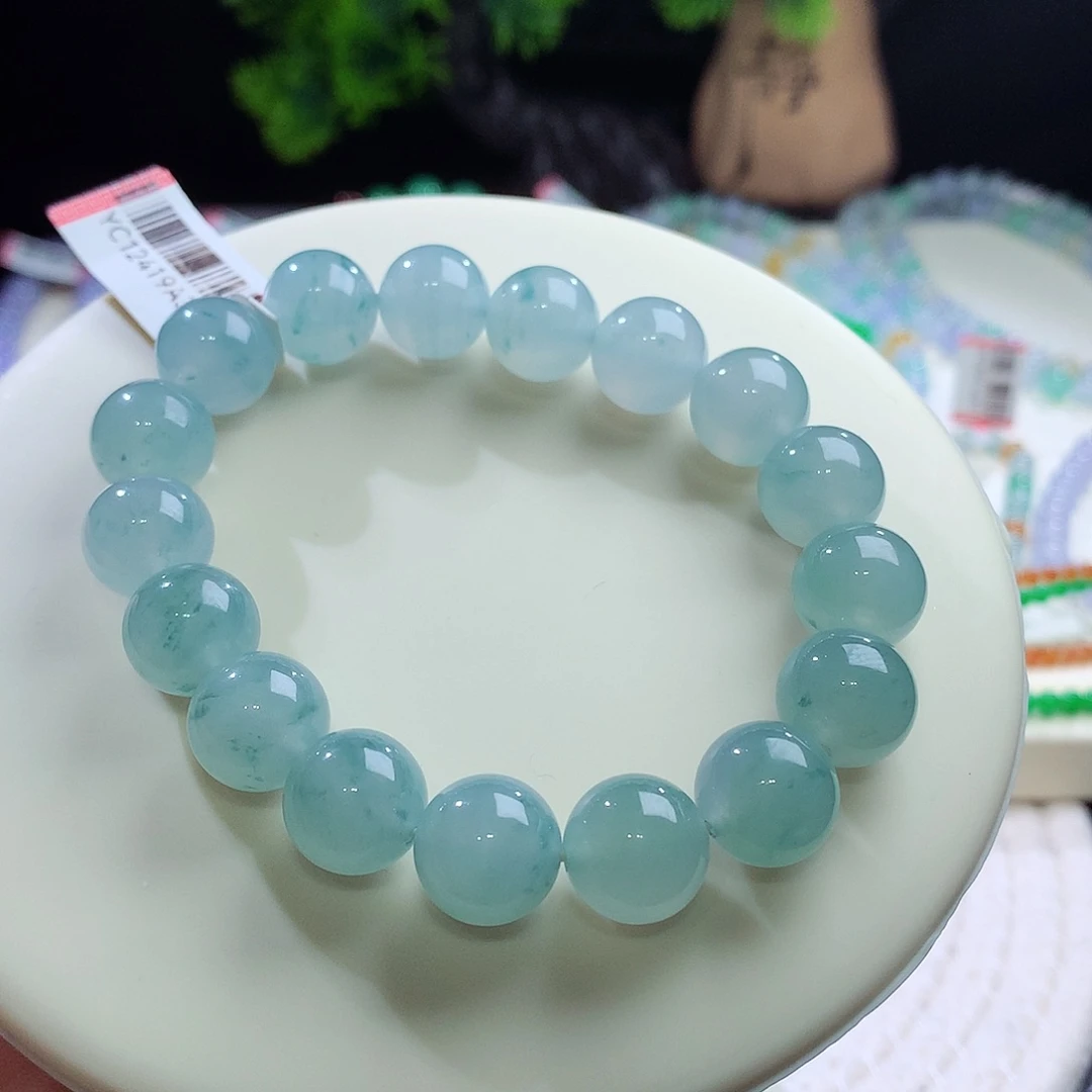 未镶嵌手串翡翠卡12mm
