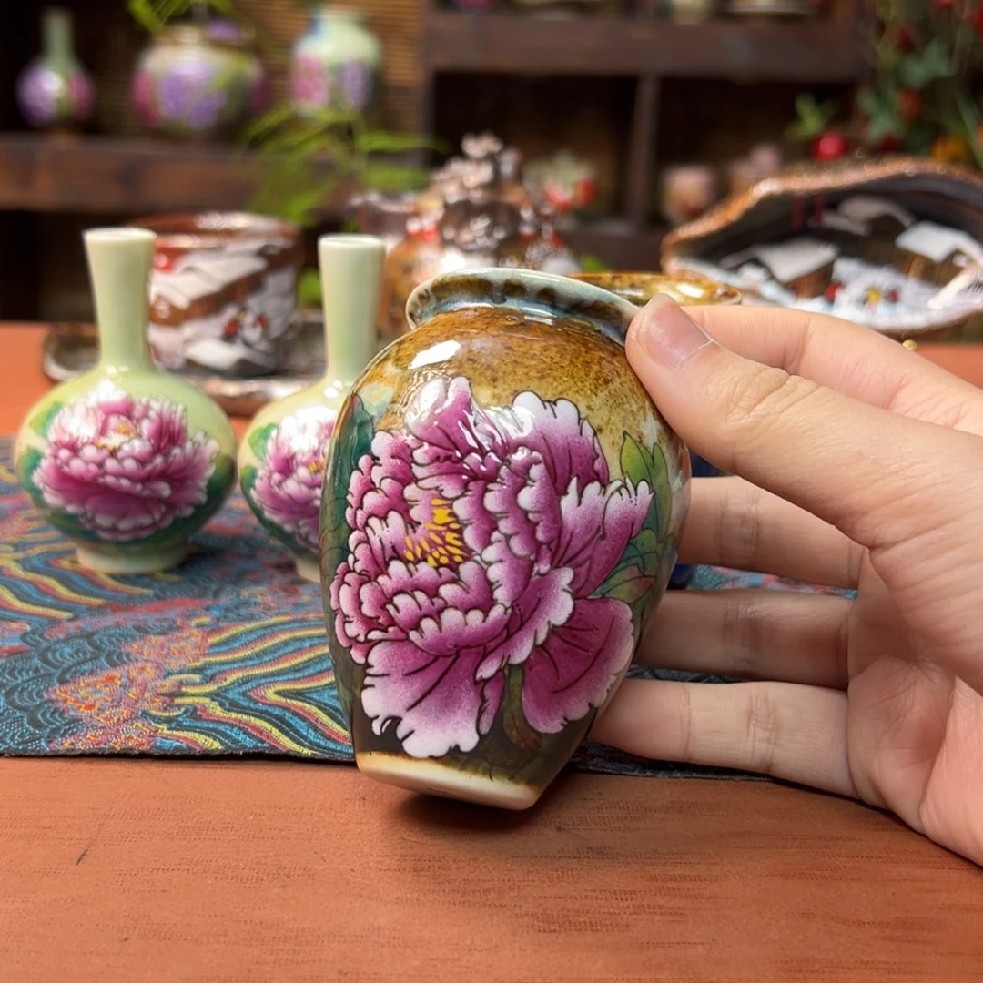 红****瓷片景德镇陶瓷刘道标