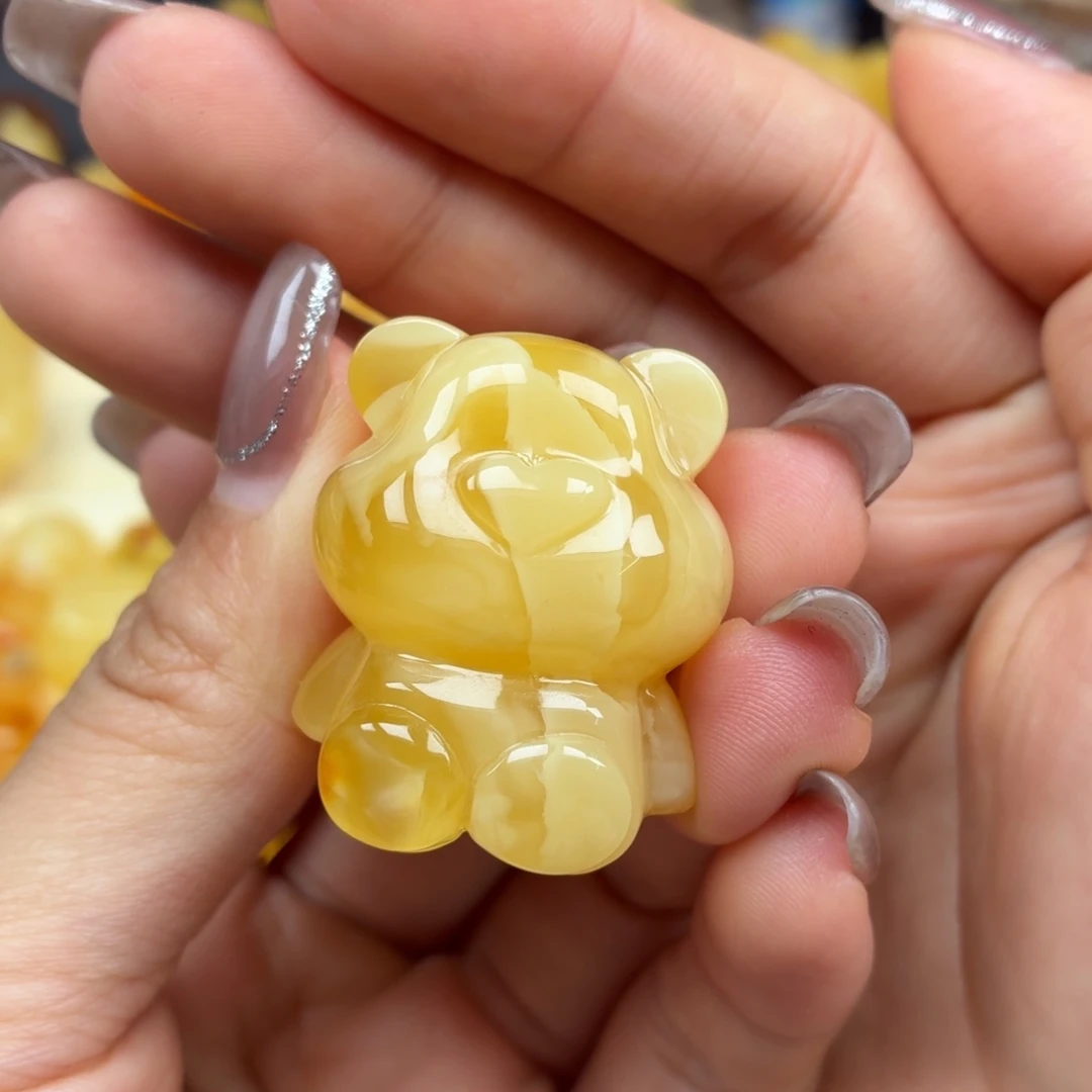 琥珀未镶嵌裸石蜜蜡