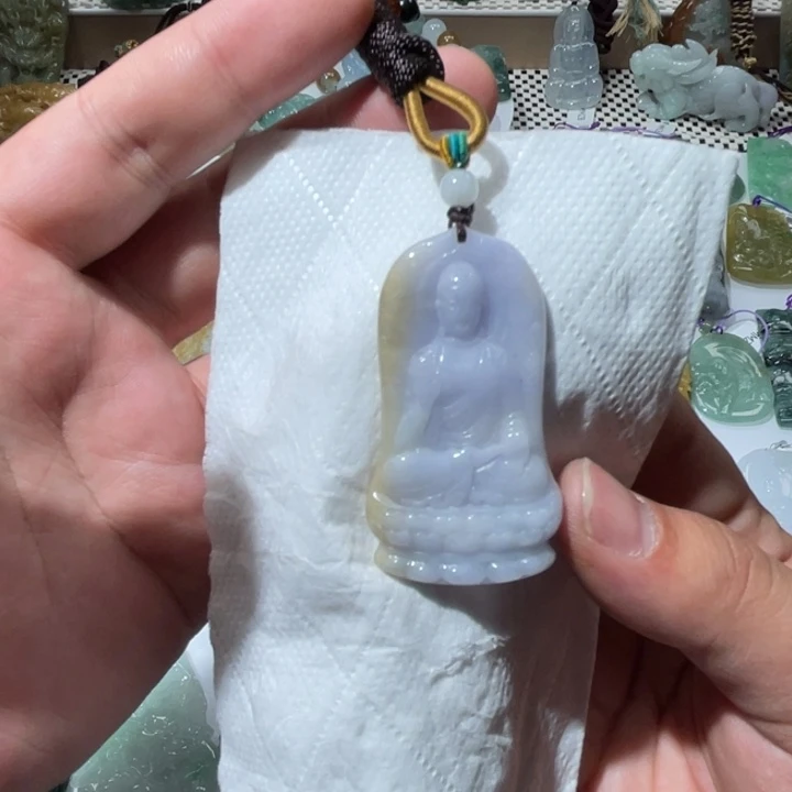 翡翠颈饰未镶嵌天然