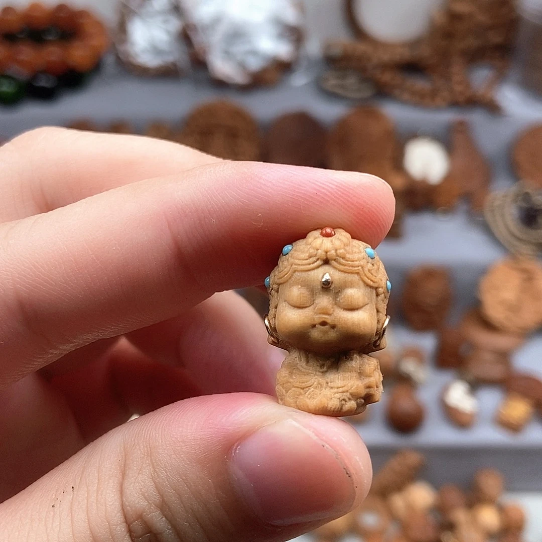 檀香木无事牌苏*。微瑕福利