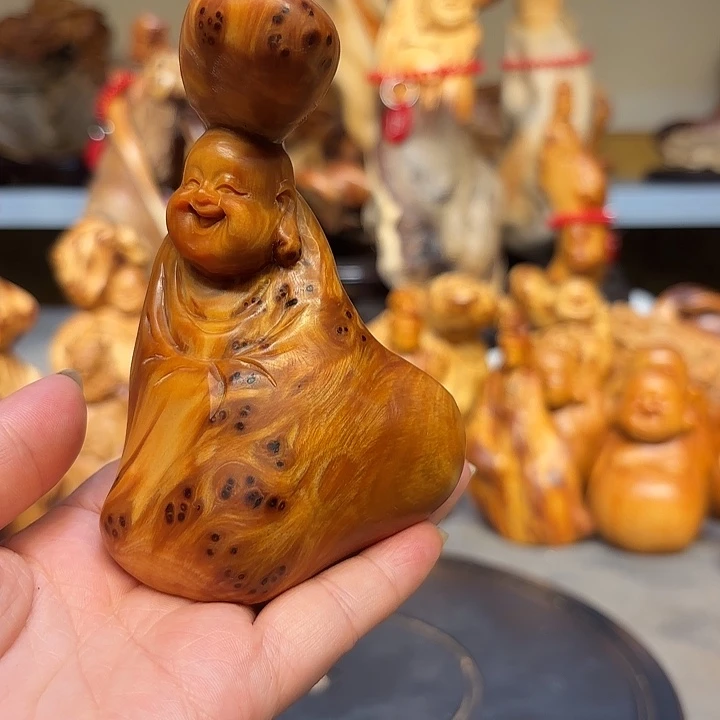 柏木太行崖柏弥勒佛瘤疤