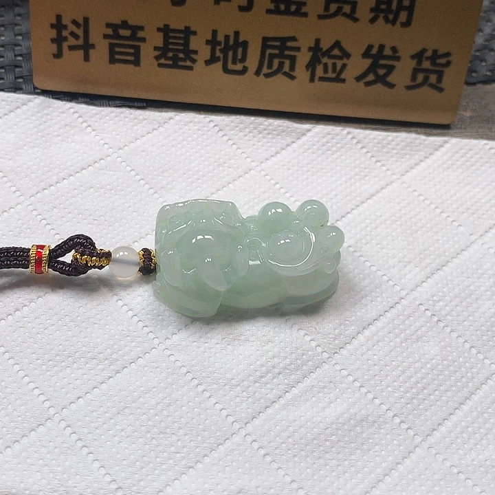 颈饰未镶嵌翡翠貔貅
