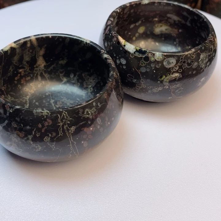 汝阳梅花玉厂家直销禅定杯