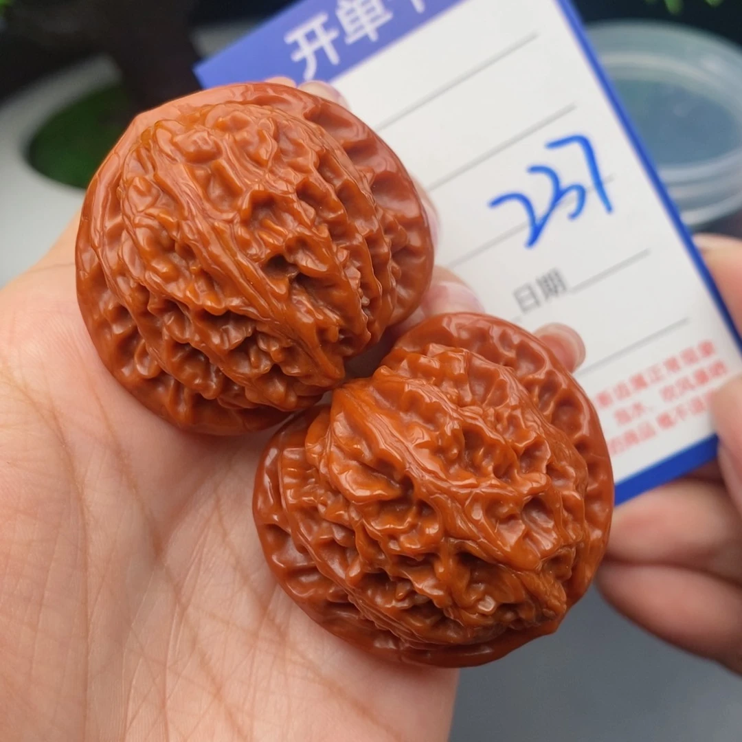 文玩核桃把件40宫灯237