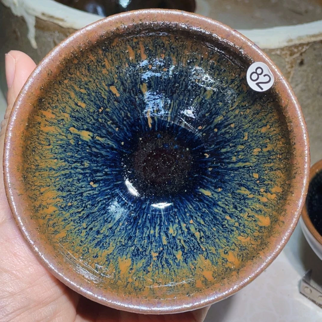 茶盏龙窑柴烧建盏82