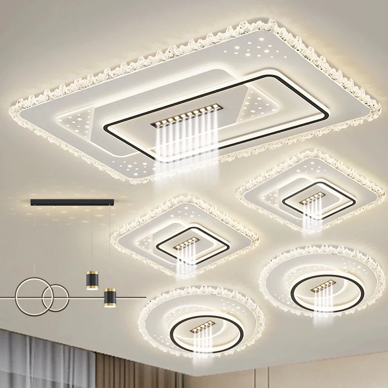 客厅吸顶灯全网热销网红款2025年新款客厅灯广东中山灯具