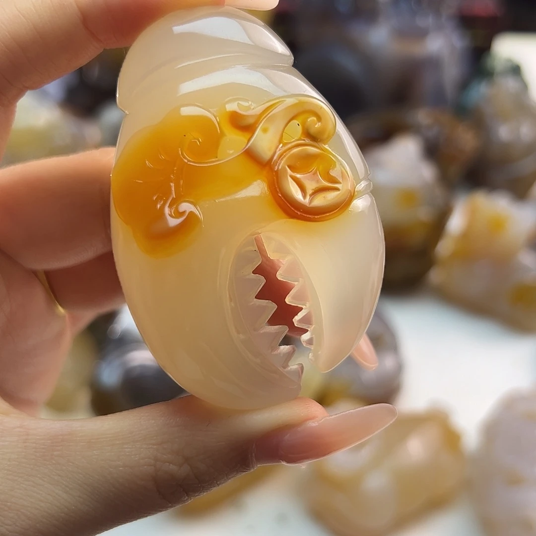 玛瑙/玉髓合金颈饰