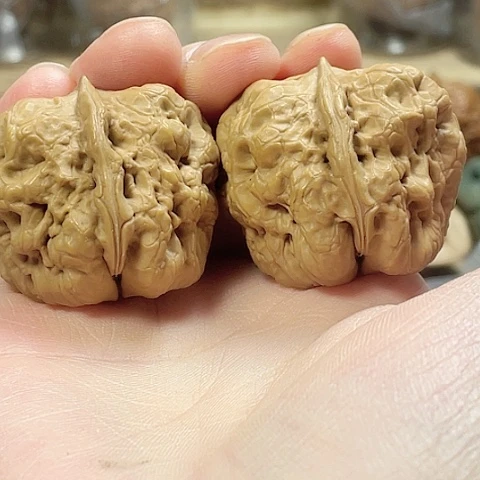 文玩核桃把件灭霸带彩39