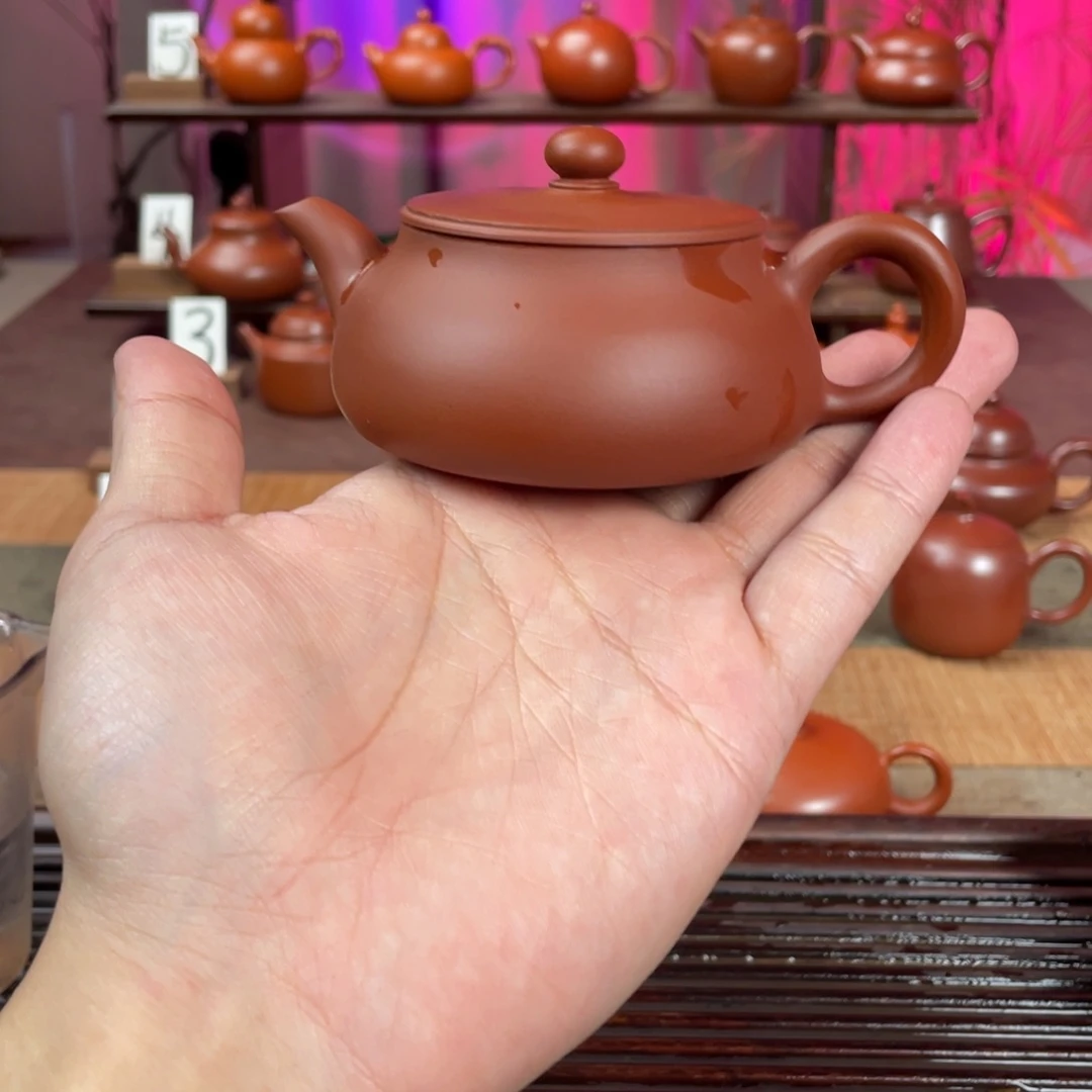 紫砂茶壶精工超薄明炉120cc