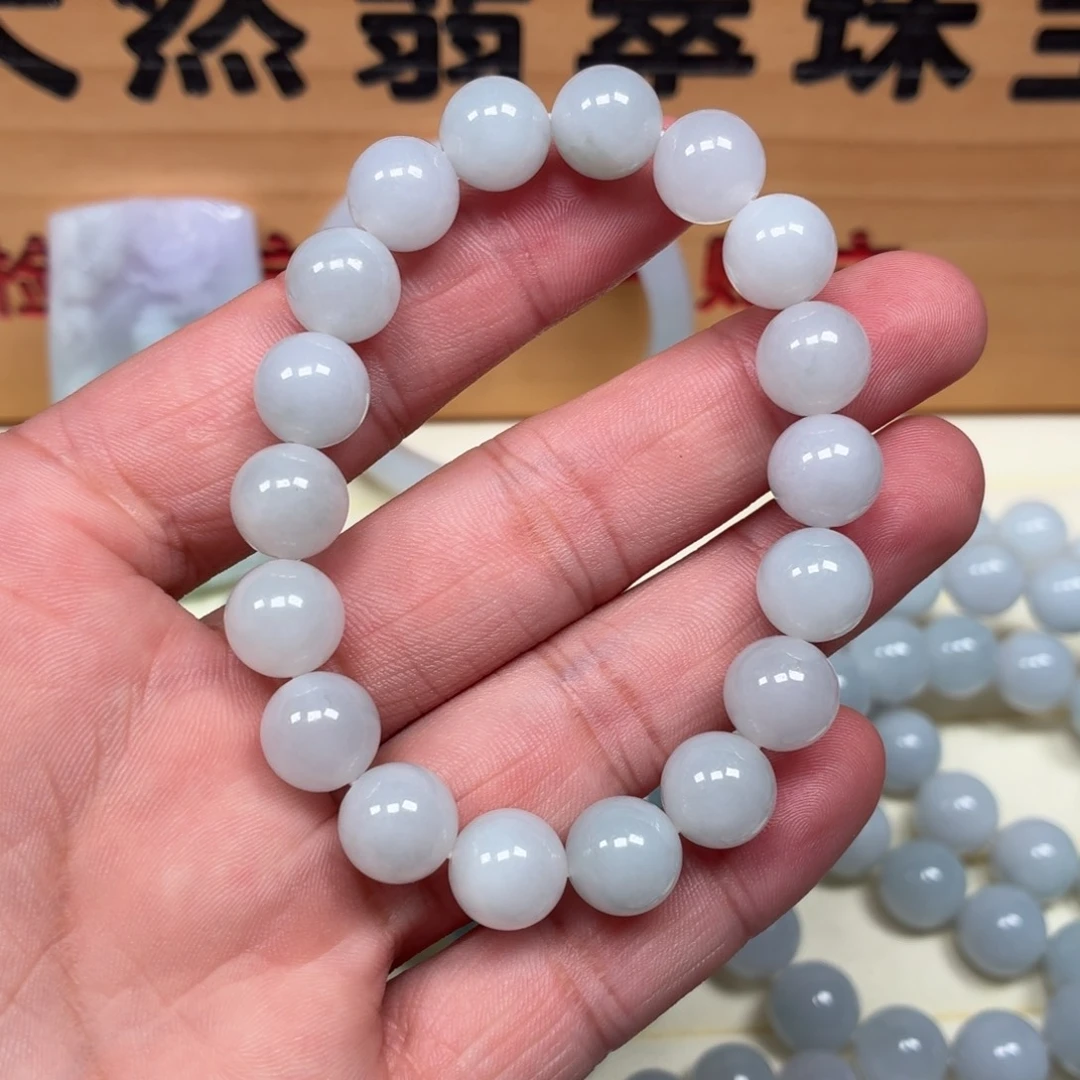 翡翠未镶嵌颈饰手串卡9.8